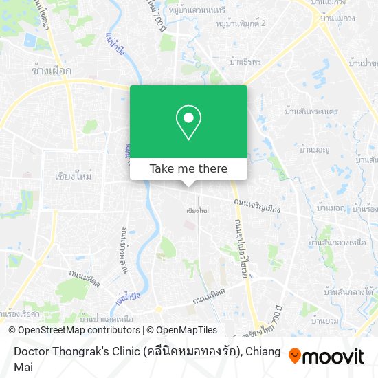 Doctor Thongrak's Clinic (คลีนิคหมอทองรัก) map