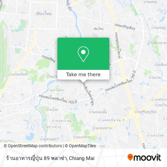 ร้านอาหารญี่ปุ่น 89 พลาซ่า map
