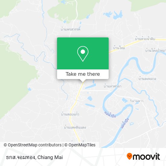 ธกส.จอมทอง map