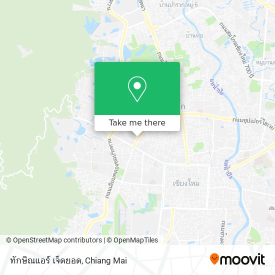 ทักษิณแอร์ เจ็ดยอด map