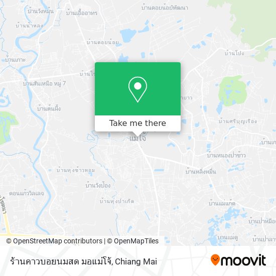 ร้านคาวบอยนมสด มอแม่โจ้ map