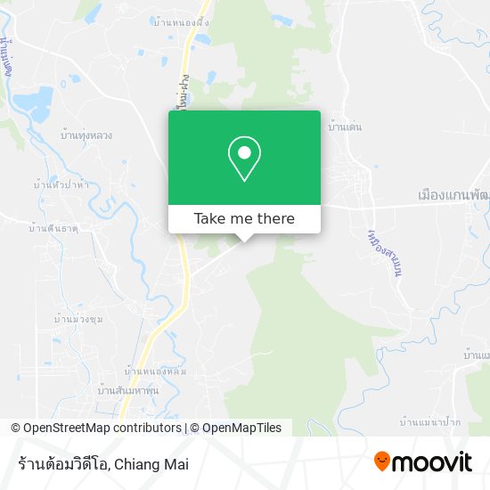 ร้านต้อมวิดีโอ map