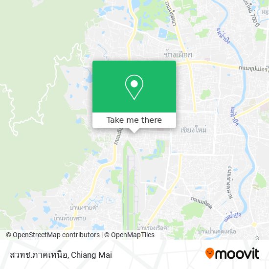 สวทช.ภาคเหนือ map