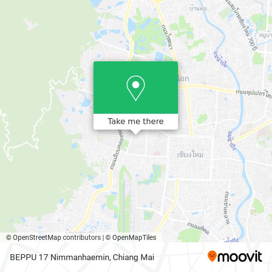 BEPPU 17 Nimmanhaemin map