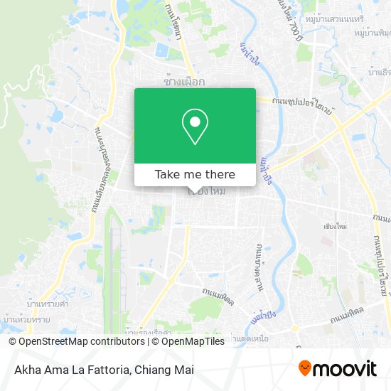 Akha Ama La Fattoria map