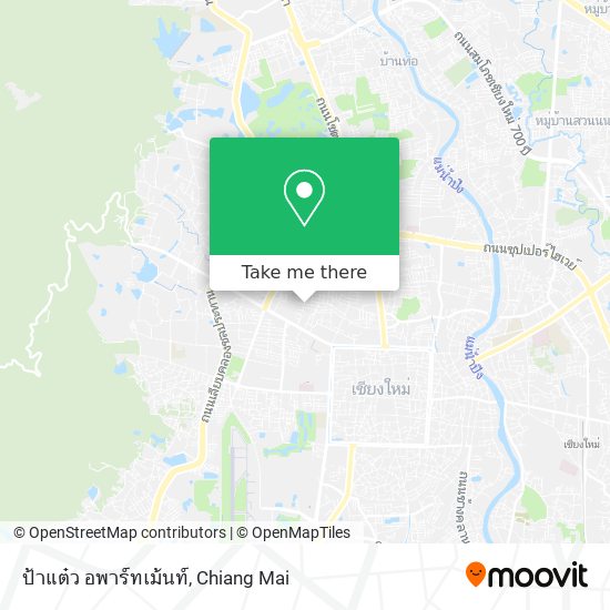 ป้าแต๋ว อพาร์ทเม้นท์ map