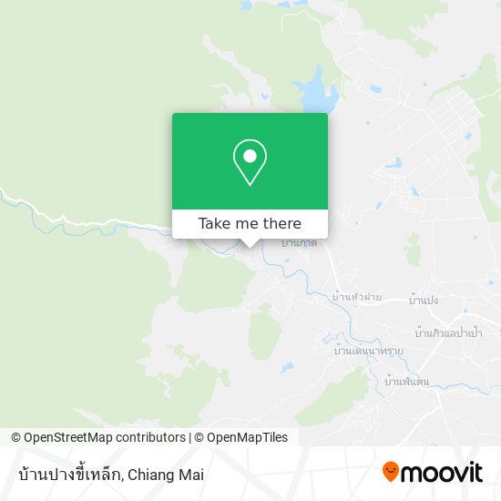 บ้านปางขี้เหล็ก map