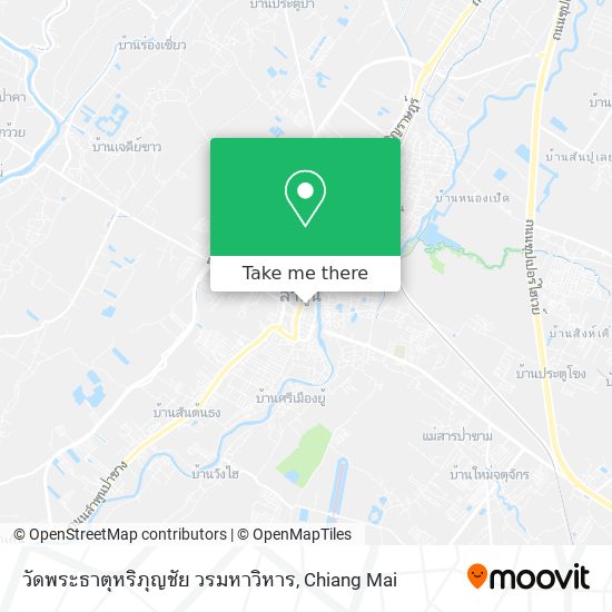 วัดพระธาตุหริภุญชัย วรมหาวิหาร map