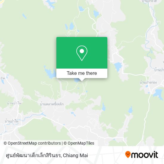 ศูนย์พัฒนาเด็กเล็กสิรินธร map
