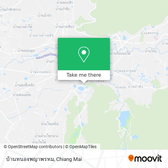 บ้านหนองพญาพรหม map