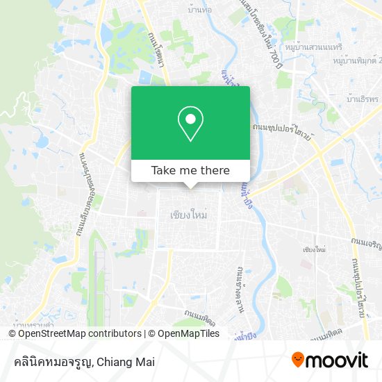คลินิคหมอจรูญ map