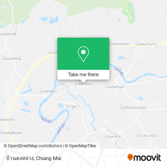 บ้านดงหลวง map