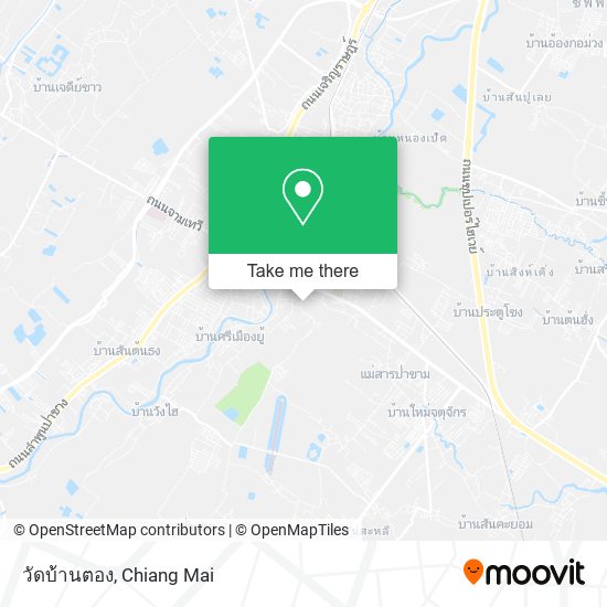 วัดบ้านตอง map