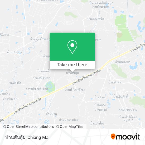 บ้านสันอุ้ม map