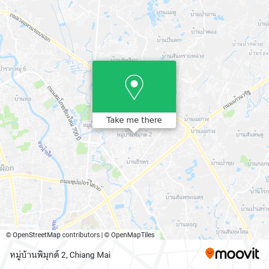 หมู่บ้านพิมุกต์ 2 map