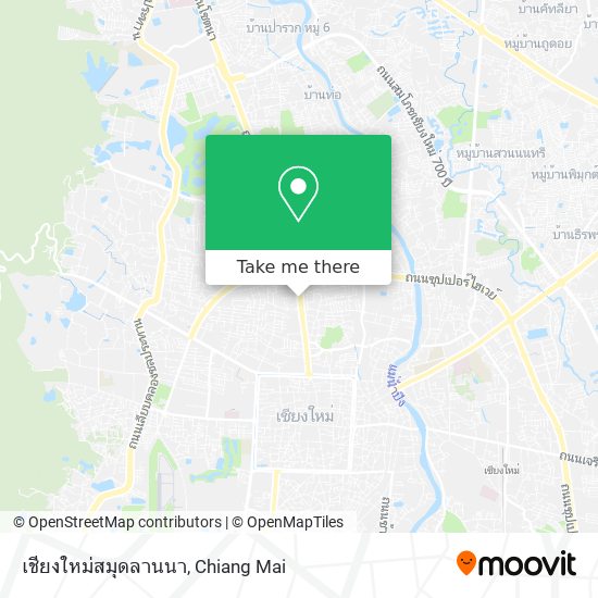 เชียงใหม่สมุดลานนา map