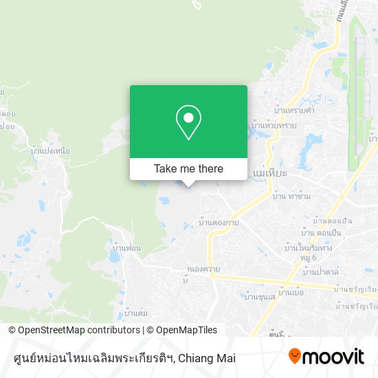 ศูนย์หม่อนไหมเฉลิมพระเกียรติฯ map