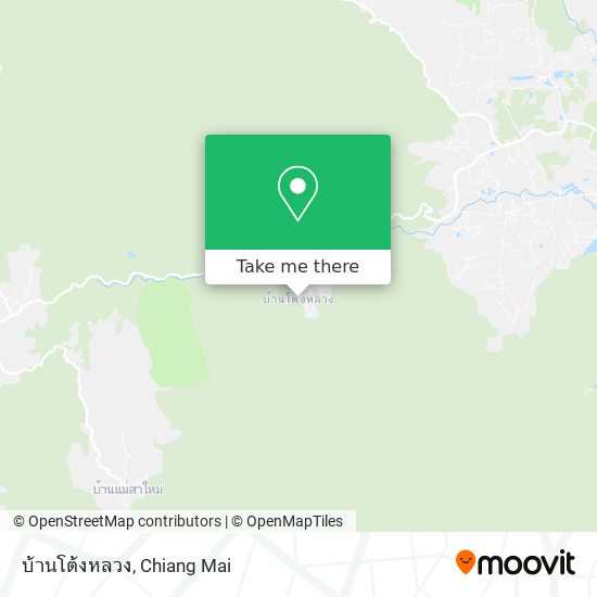 บ้านโต้งหลวง map