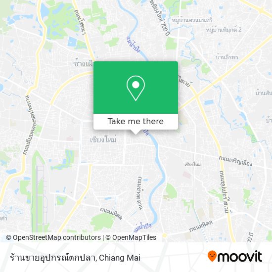 ร้านขายอุปกรณ์ตกปลา map
