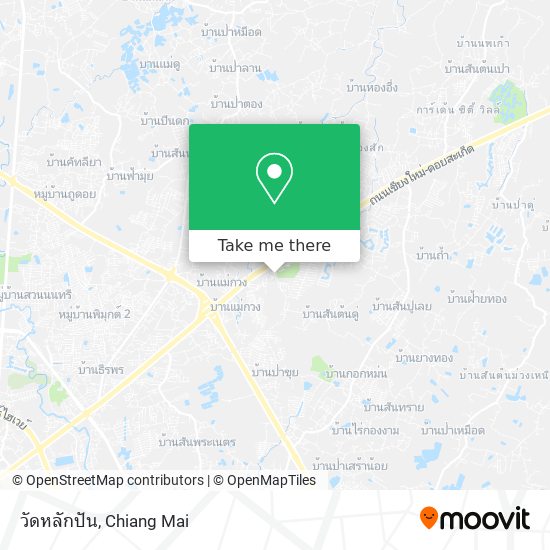 วัดหลักปัน map