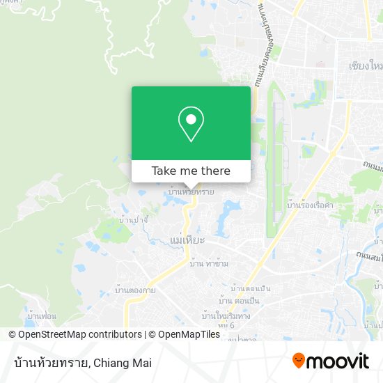 บ้านห้วยทราย map