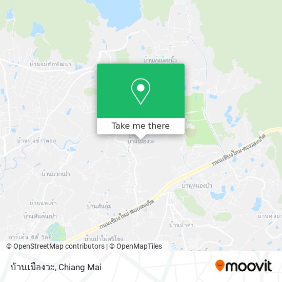 บ้านเมืองวะ map