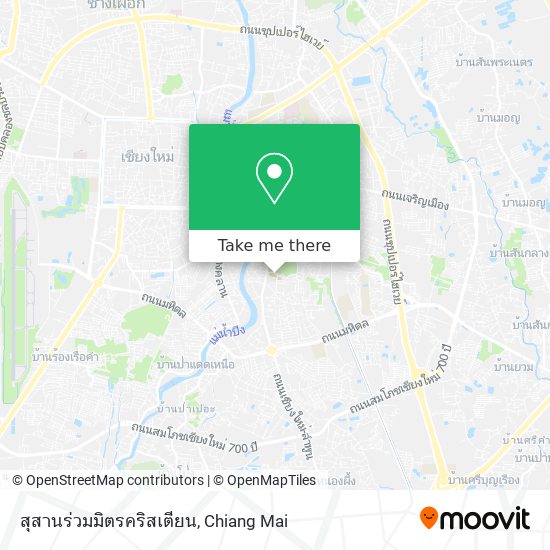 สุสานร่วมมิตรคริสเตียน map