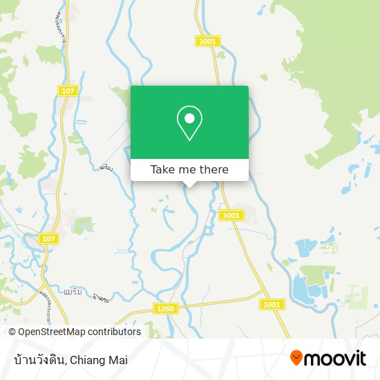 บ้านวังดิน map