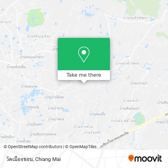 วัดเมืองขอน map