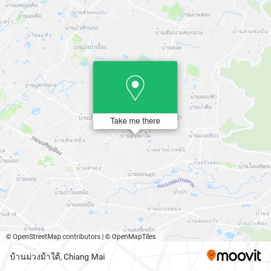 บ้านม่วงม้าใต้ map