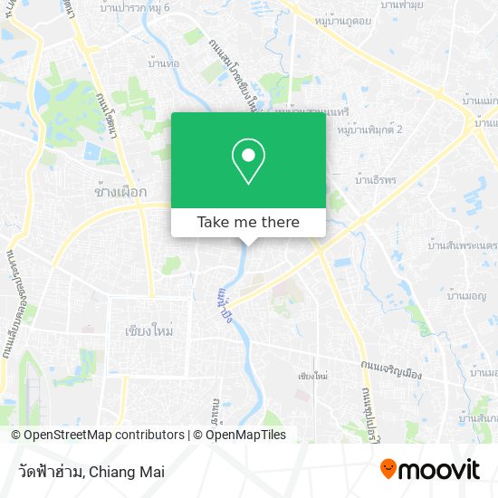 วัดฟ้าฮ่าม map