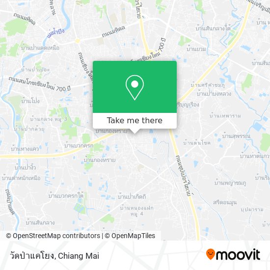 วัดป่าแคโยง map