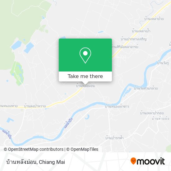 บ้านหลังม่อน map