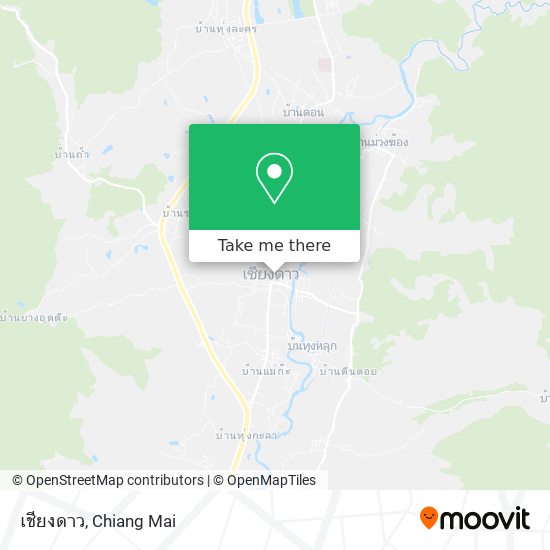 เชียงดาว map