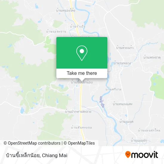 บ้านขี้เหล็กน้อย map