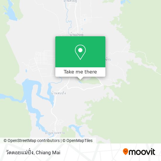 วัดดอยแม่ปั๋ง map