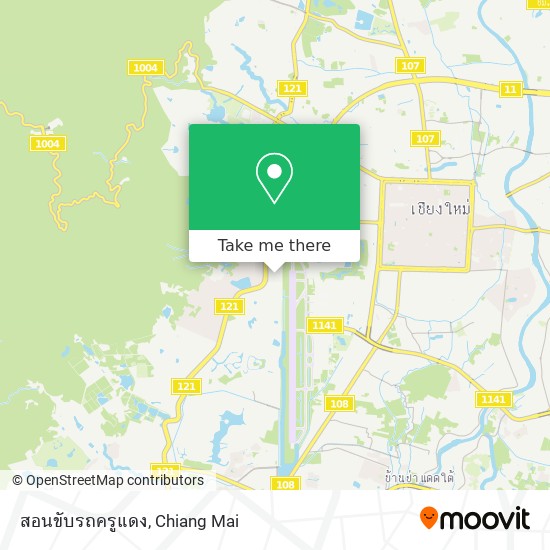 สอนขับรถครูแดง map