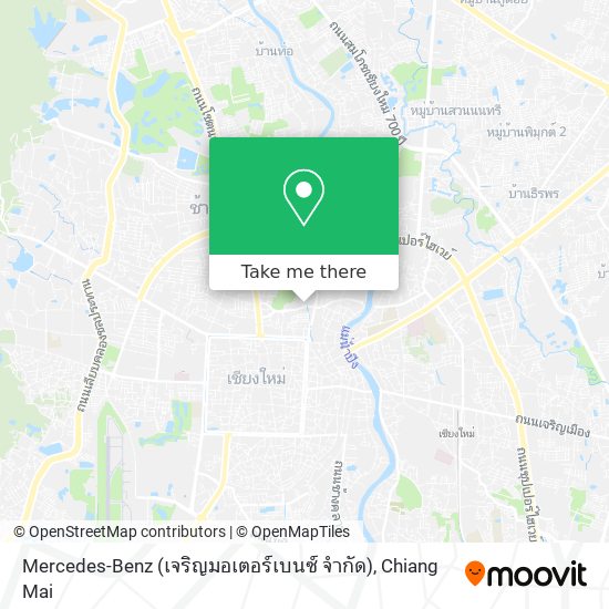 Mercedes-Benz (เจริญมอเตอร์เบนซ์ จำกัด) map