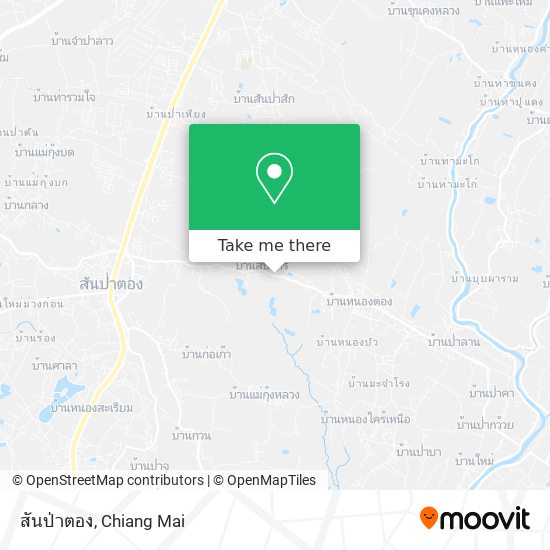 สันป่าตอง map