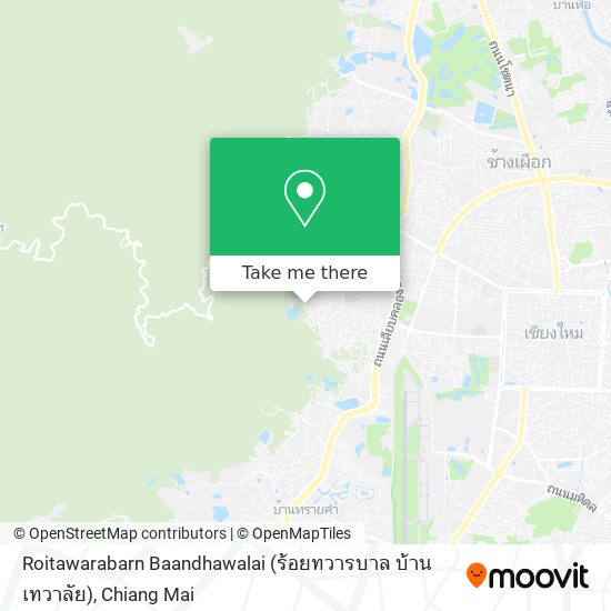 Roitawarabarn Baandhawalai (ร้อยทวารบาล บ้านเทวาลัย) map