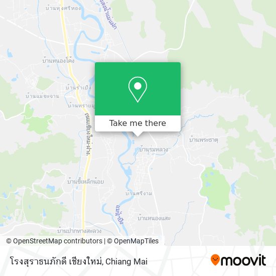 โรงสุราธนภักดี เชียงใหม่ map