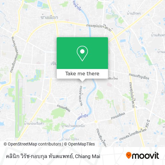 คลินิก วิรัช-กอบกุล ทันตแพทย์ map