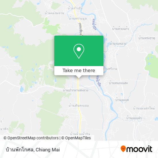 บ้านพักโกศล map