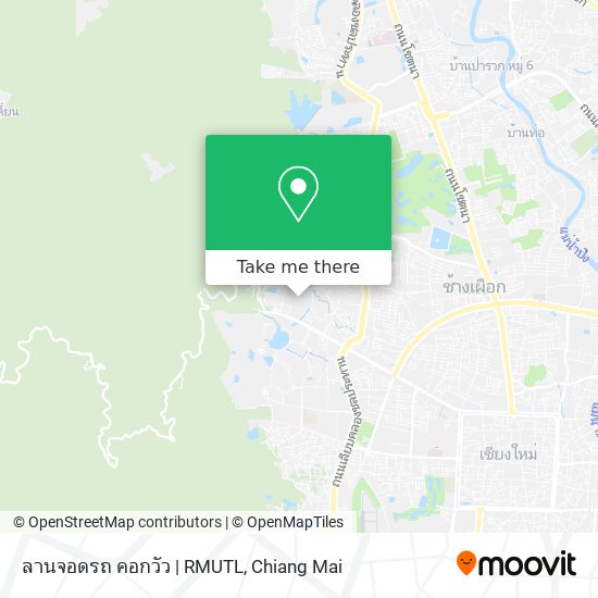 ลานจอดรถ คอกวัว | RMUTL map