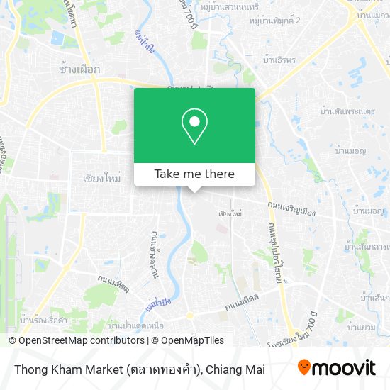 Thong Kham Market (ตลาดทองคํา) map