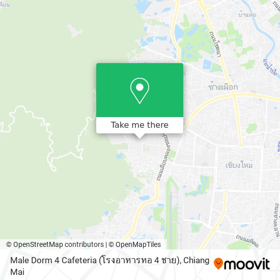 Male Dorm 4 Cafeteria (โรงอาหารหอ 4 ชาย) map