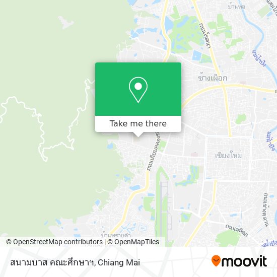 สนามบาส คณะศึกษาฯ map