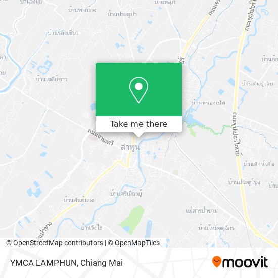 YMCA LAMPHUN map