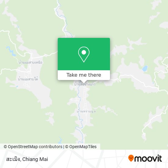 สะเมิง map