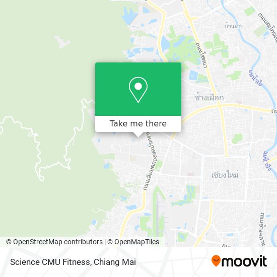 Science CMU Fitness map